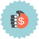 Coin,Dollar,Ecommerce,Hand,Hand holding coin,Hand with dollar,Sign